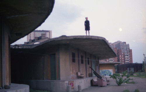 11 bucintoro sul tetto del giardino dei bucintori 1995