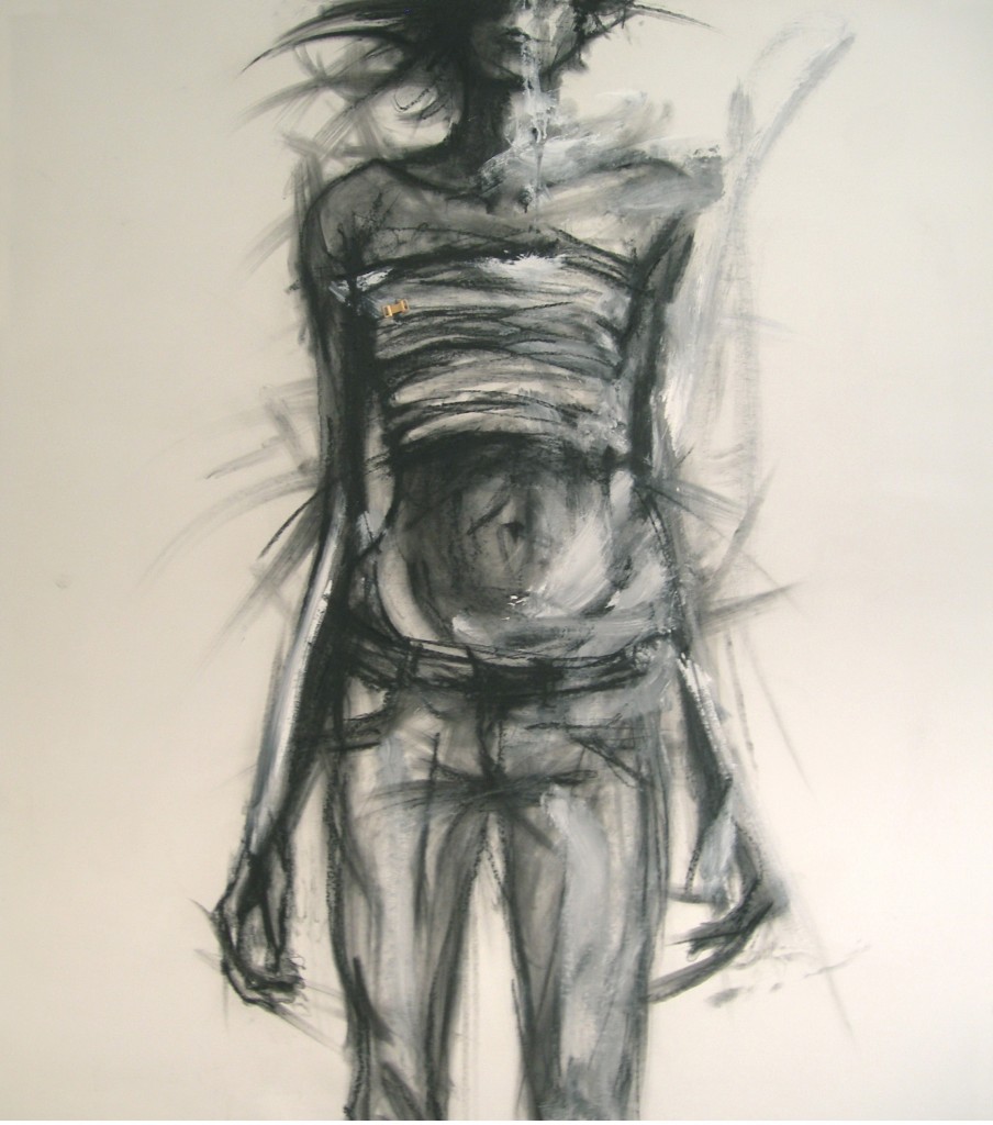 stella (Stefania Gagliano), Sant'Agata (chiusa nei suoi jeans), 2007