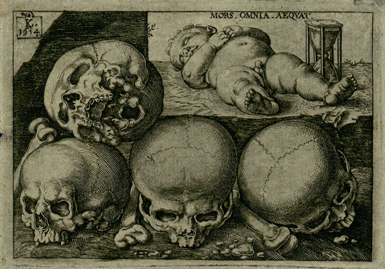 after a print by Barthel Beham; signed K. 1514 (i.e. Lucas Kilian)]. 1614 1 print