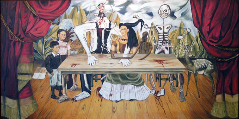The Wounded Table, 1940 by Frida Kahlo