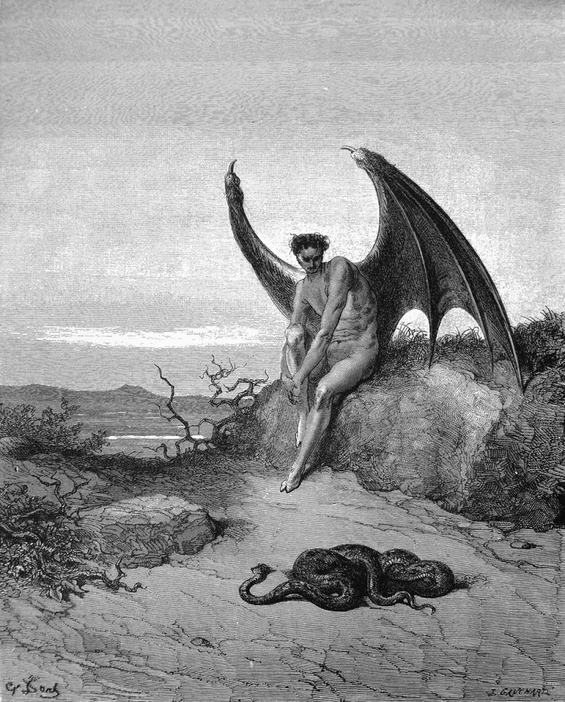 Illustration for Paradise Lost by Gustave Doré