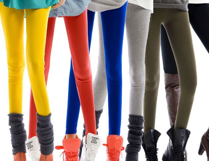 Colorful_cotton_leggings_girls_leggings_plain_cotton