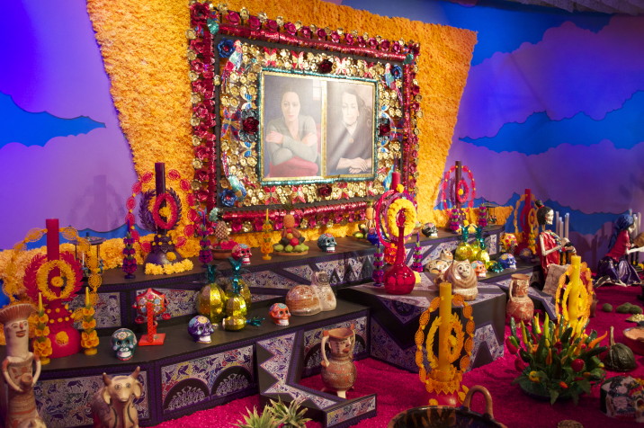 Altar dedicado para Dolores Olmedo at Ofrenda Museo Dolores Olmedo,