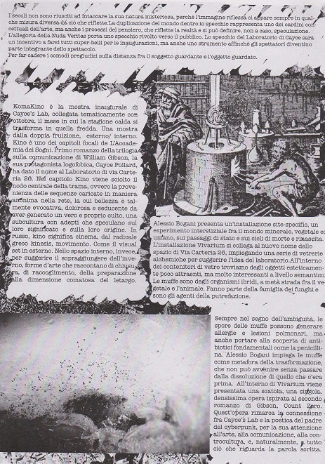 Fanzine Unkown Pleasures, numero zero, Komakino, grafiche Francesca De Paolis, 2