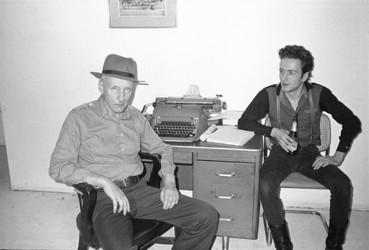 William Burroughs and Joe Strummer