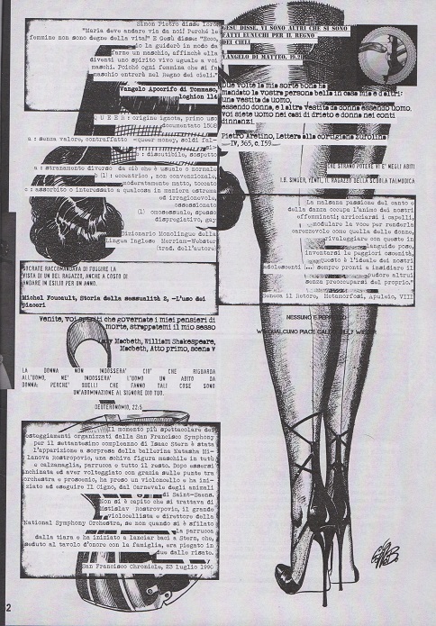 Fanzine Unknown Pleasures, numero 1, Difettata, grafiche Valentina Mangieri, direz.art.LST, 2