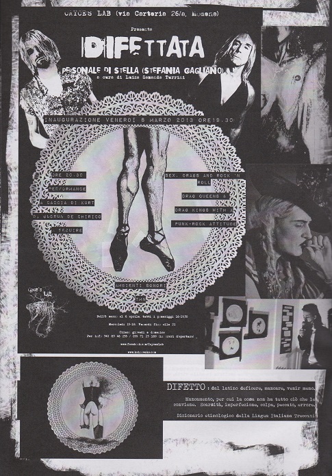 Fanzine Unknown Pleasures, numero 1, Difettata, grafiche Valentina Mangieri, direz.art.LST,