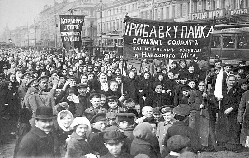 Marcia delle donne a Pietrogrado (8 Marzo 1917)