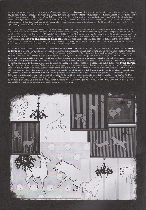 Fanzine Unknown Pleasures, numero 1, Lupus in Fabula, grafiche Valentina Mangieri, direz.art.LST.2