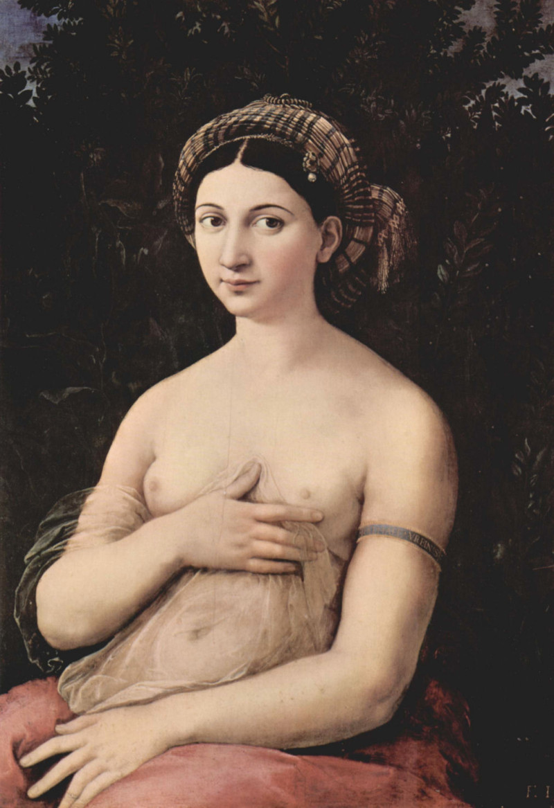Raffaello_LaFornarina, 1518-1520