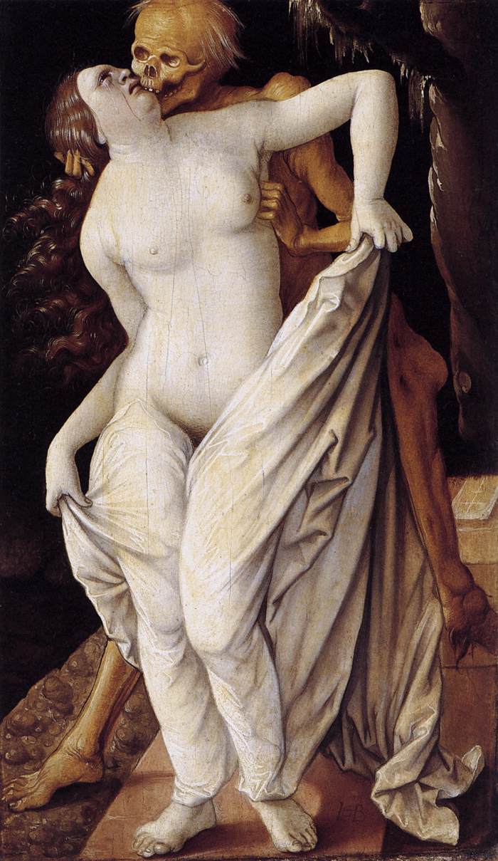 Death and the Maiden - Hans Baldung, 1518-1520