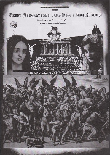 Fanzine Unknown Pleasures numero uno, Merry Apocalypse, grafiche Valentina Mangieri
