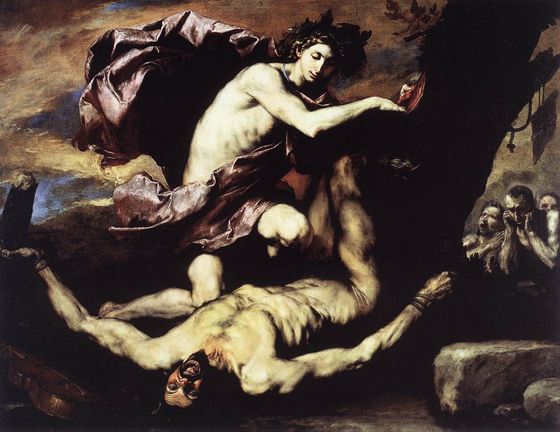 Jusepe de Ribera, Apollo e Marsia, 1637