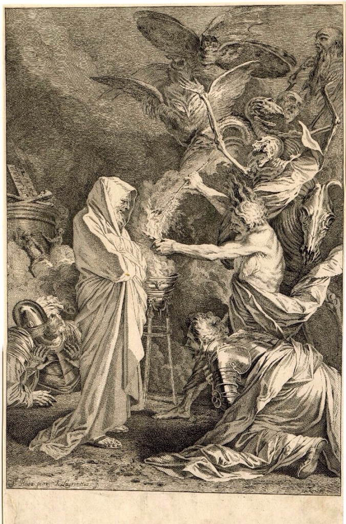 Andrew Lawrence , Witch of Endor, 1730-54