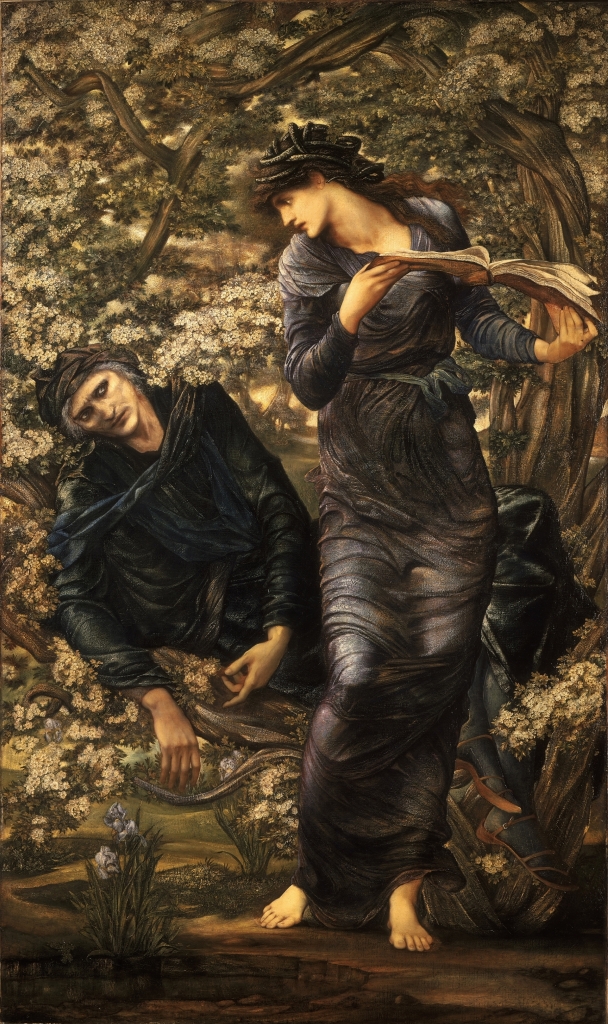 Edward Burne Jones, L'incantesimo di Merlino, 1872
