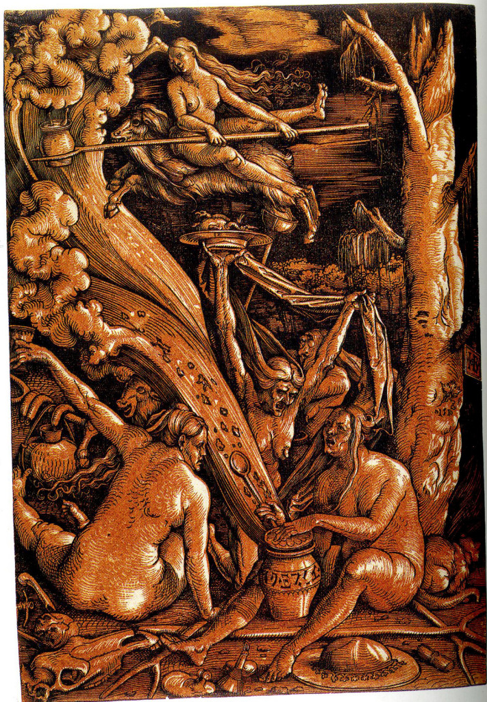 Hans Baldung, witches-sabbath, 1510