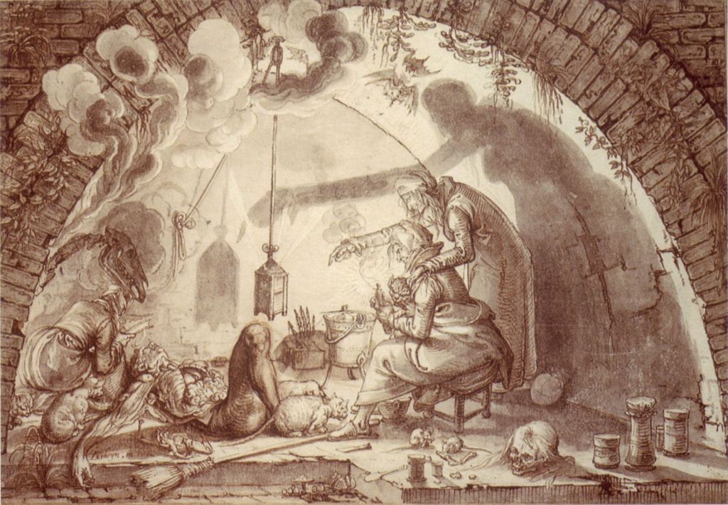 Jacques de Gheyn II, Witches, 1604