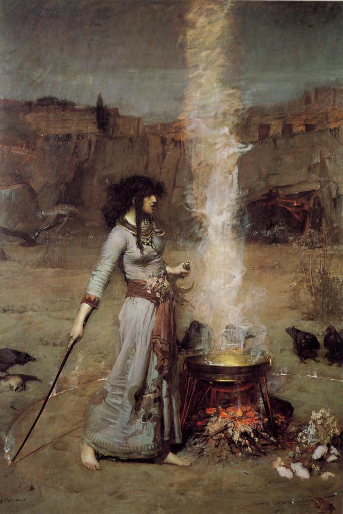 John_William_Waterhouse_-_Magic_Circle