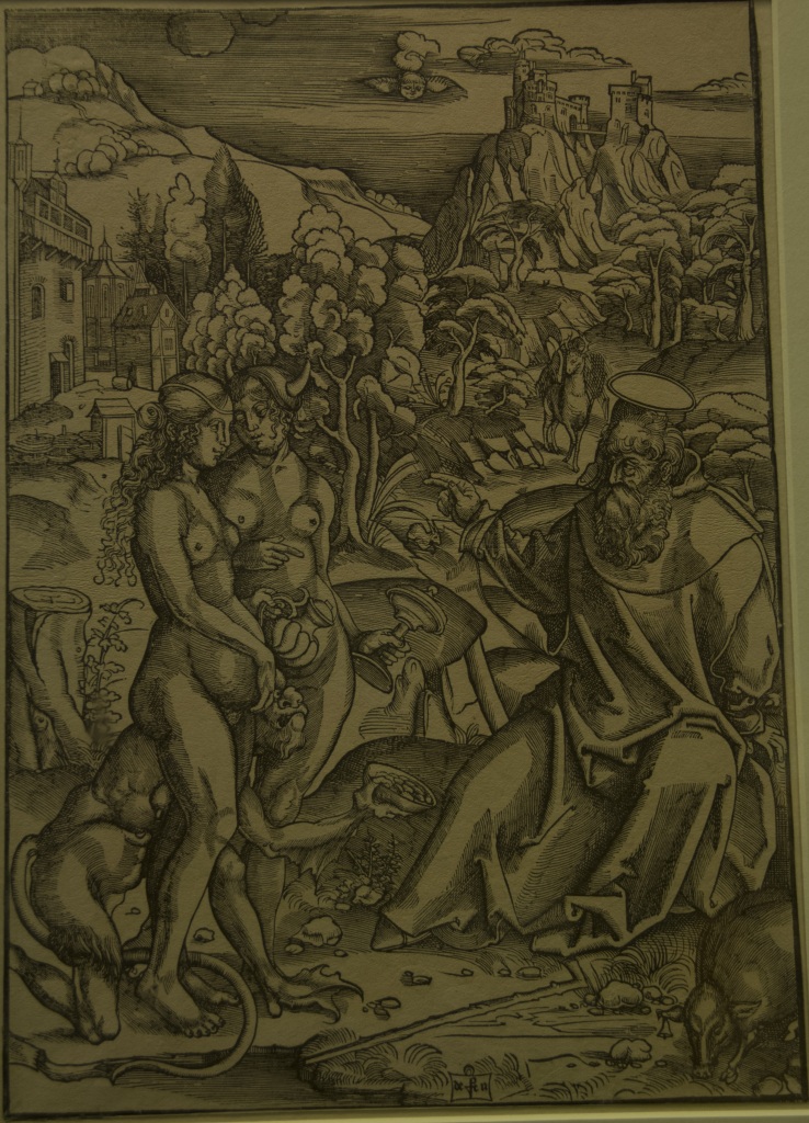 Jost de Negker, The temptation of St Anthony, 1500-20