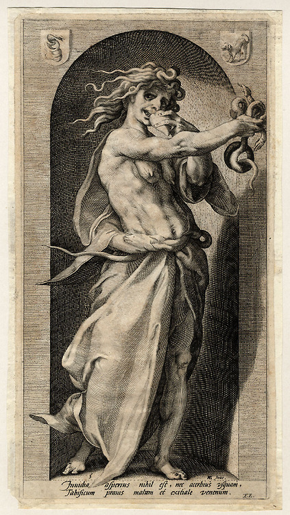 jacob Matham Envy, c.1600