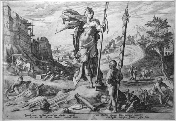 Goltzius_Ovid_Bronze_Age, Ovid's Metamorphoses, 1590