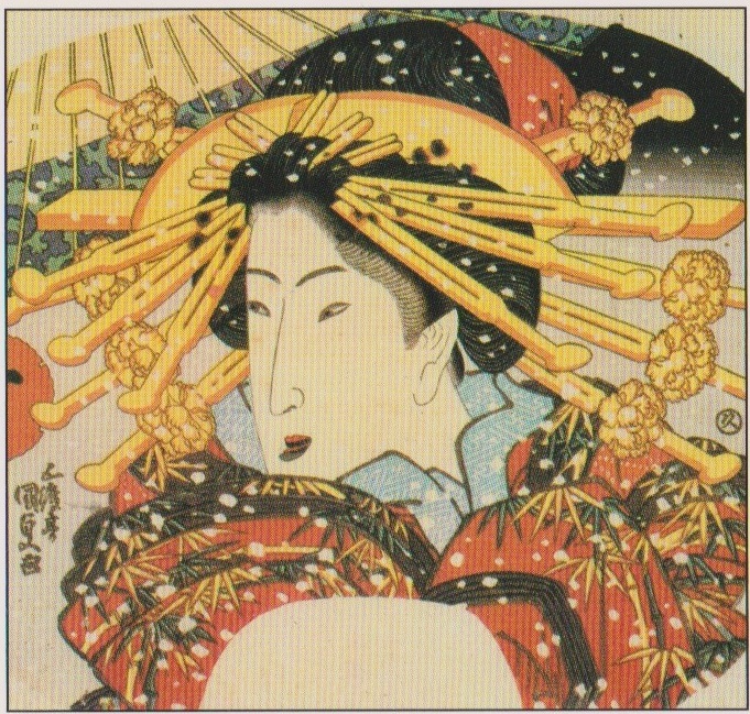 Utagawa Kunisada, Snow, 1831