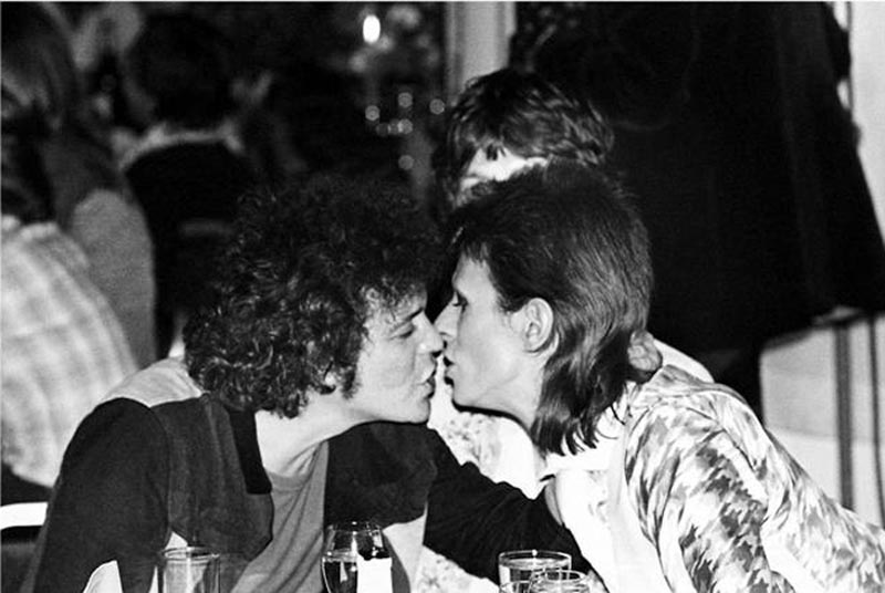 Mick Rock, Bowie e Lou Reed