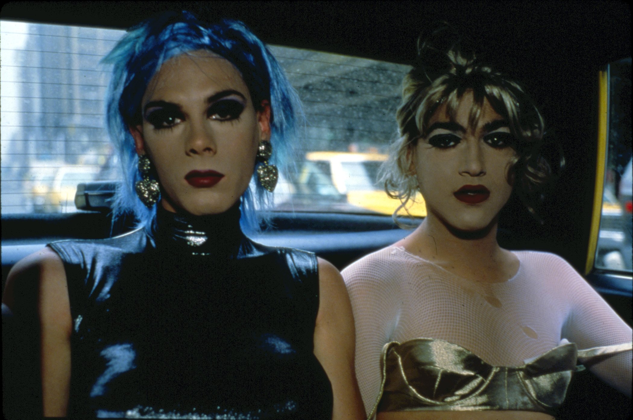 Nan Goldin, Misty and Jimmy Paulette in a Taxi, NYC, 1991, 30 x 40 inches