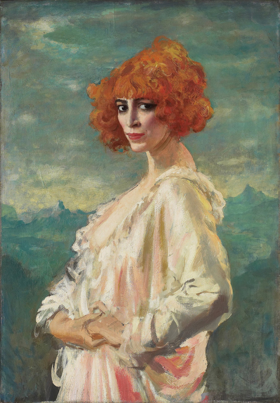 Augustus Edwin John: La Marchesa Casati, 1919