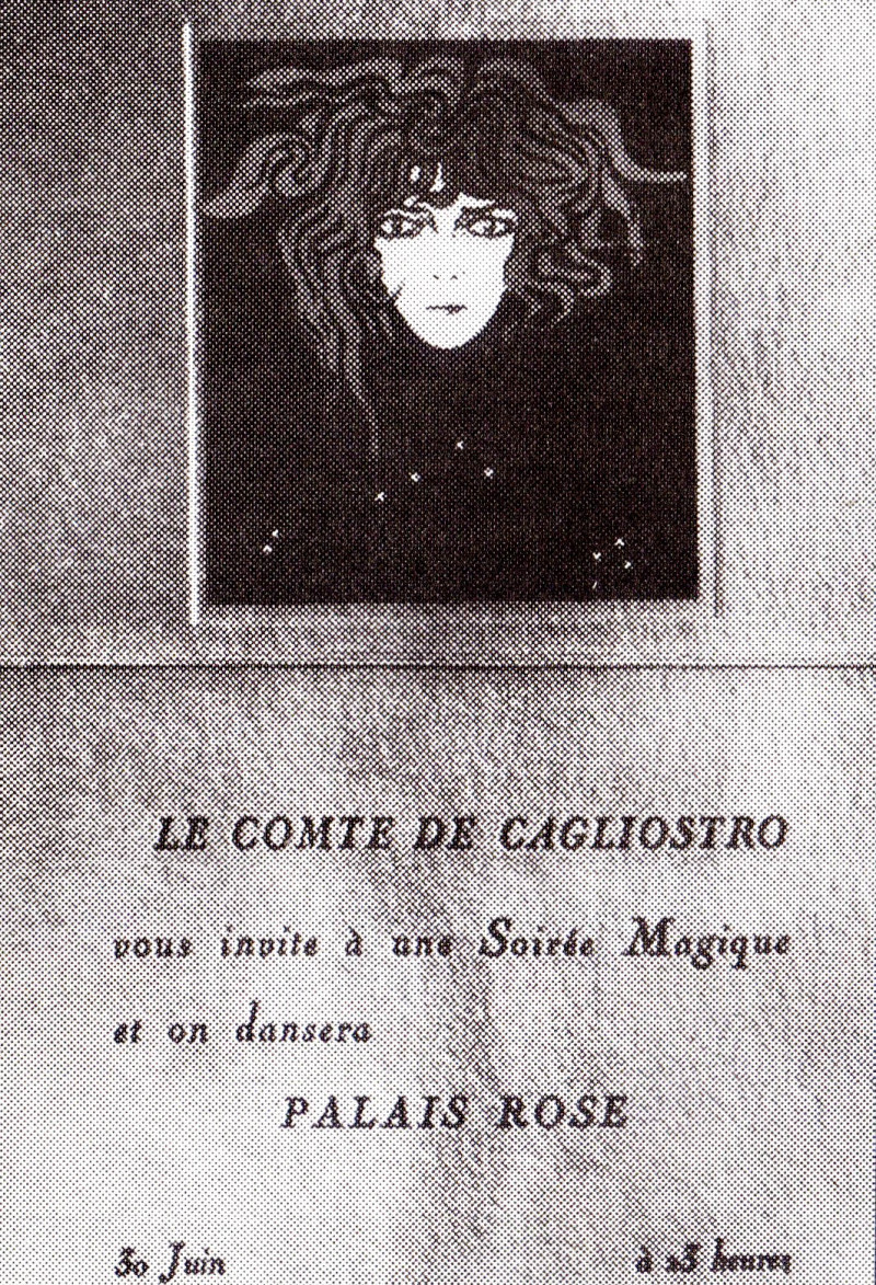 Invito al Ballo di Cagliostro, 1927