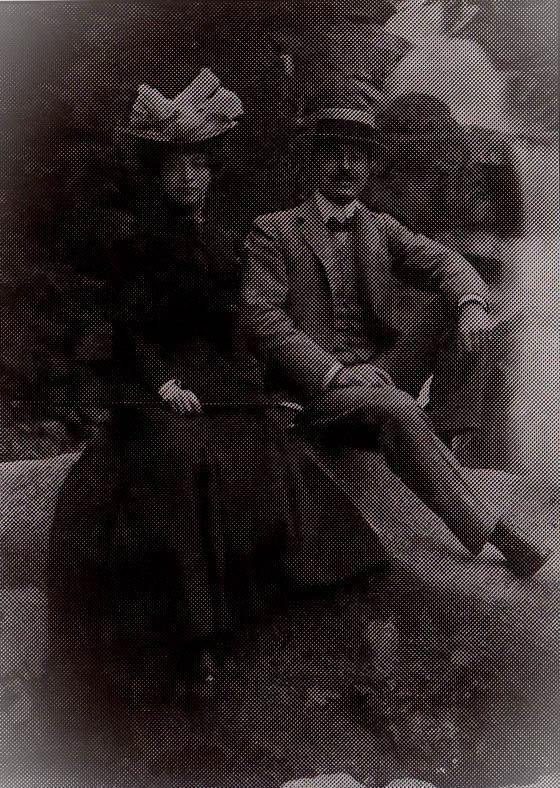 Luisa Casati e Camillo Casati 1900 circa