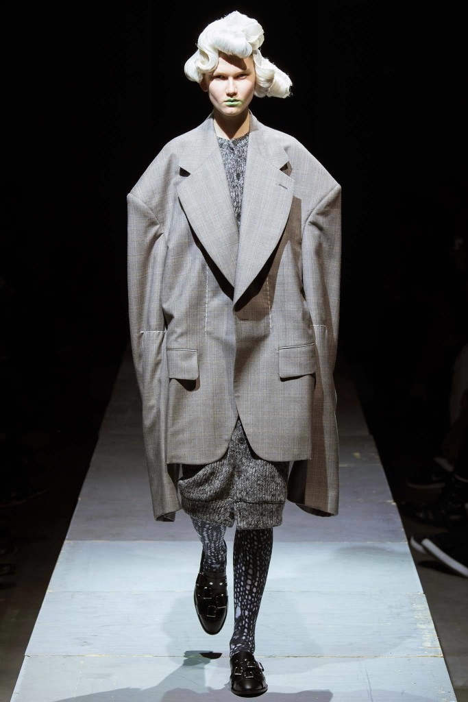 fall 2014, comme des garcons, via vogue.com