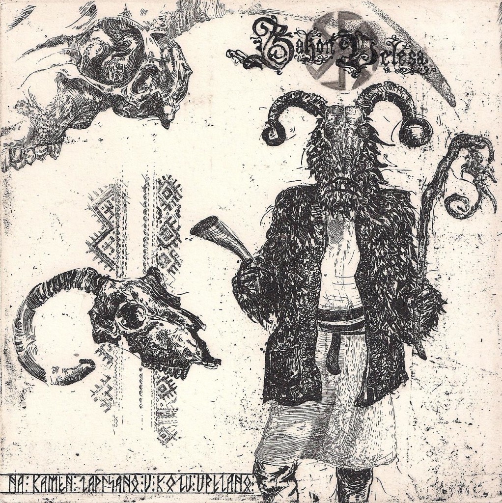 Rada Niță, artwork for croatian folk pagan black metal Zakon Velesa