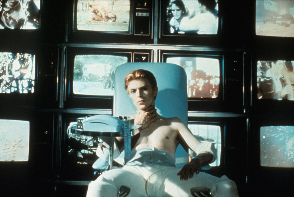 David Bowie in Nicolas Roeg's THE MAN WHO FELL TO EARTH (1976). Courtesy Rialto Pictures/StudioCanal.