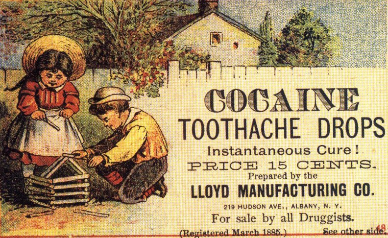 3_drugs.cocainedrops pastiglie di cocaina contro il mal di denti per bambini