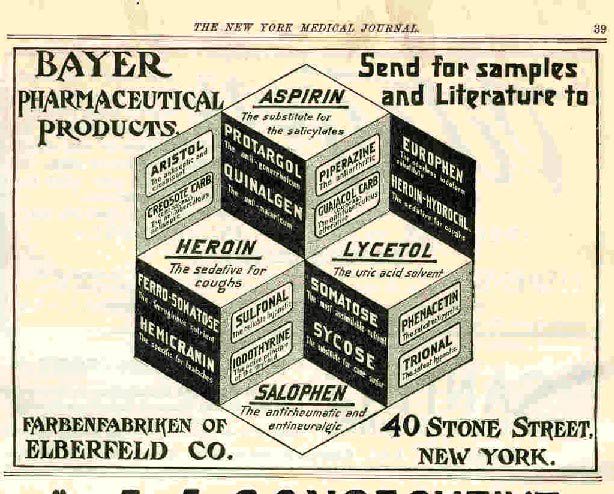 Bayerheroin eroina ed aspirina