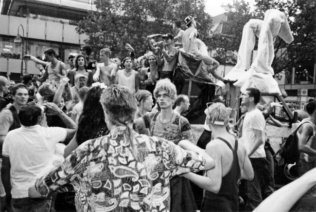 Love Parade, 1992. Wolfgang TillmansCourtesy of Andrea Rosen Gallery