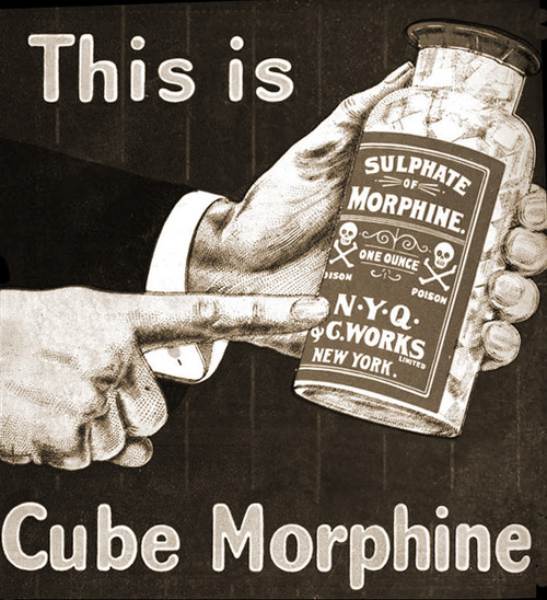 this is cube morphine, morfina