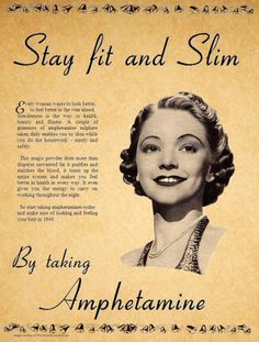 stay slim with amphetamine 
