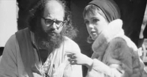 Allen Ginsberg and Edie Sedgwick