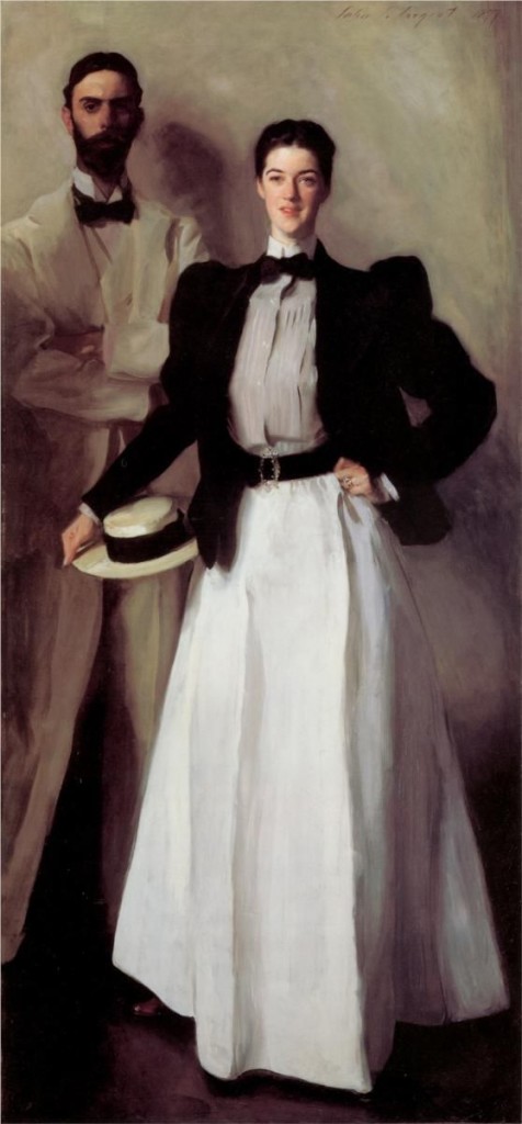 antenati di edie sedgwick John Singer Sargent, Mr. and Mrs. Isaac Newton Phelps Stokes, 1897.