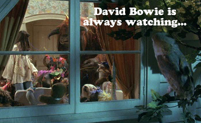 david bowie is always watching