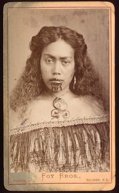 Young Maori Woman (New Zealander), c. 1872-86