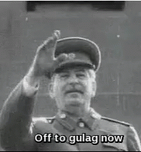 off to gulag