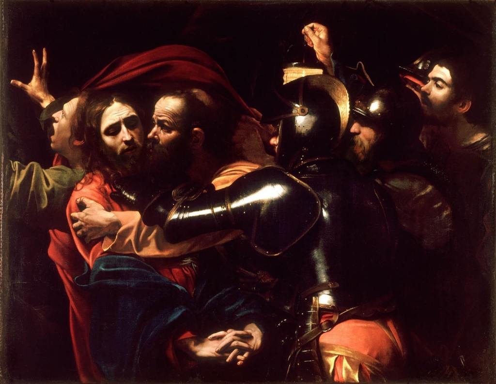 caravaggio arresto cristo