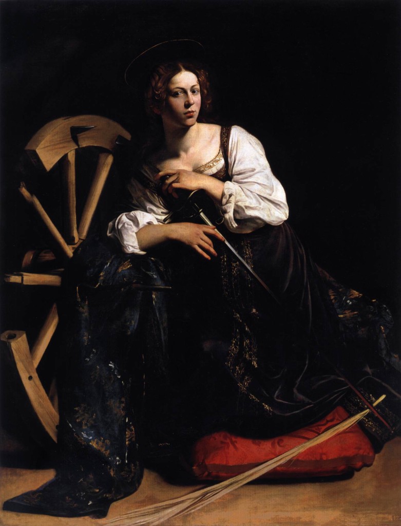 caravaggio santa caterina d'alessandria