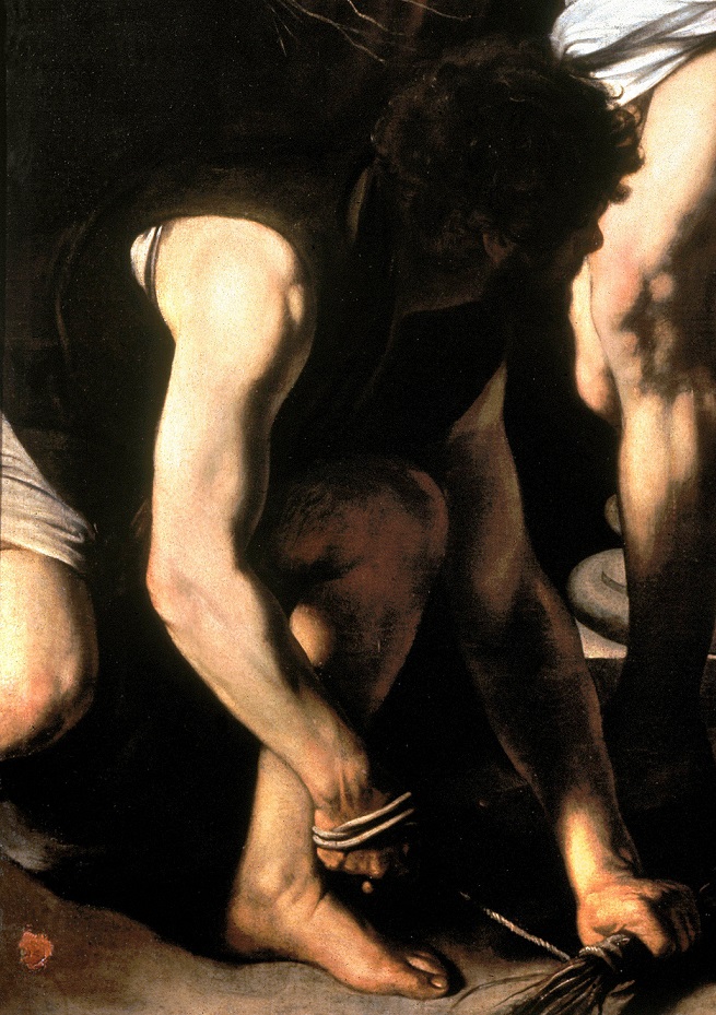 flagellazione-Cristo-Caravaggio-Napoli